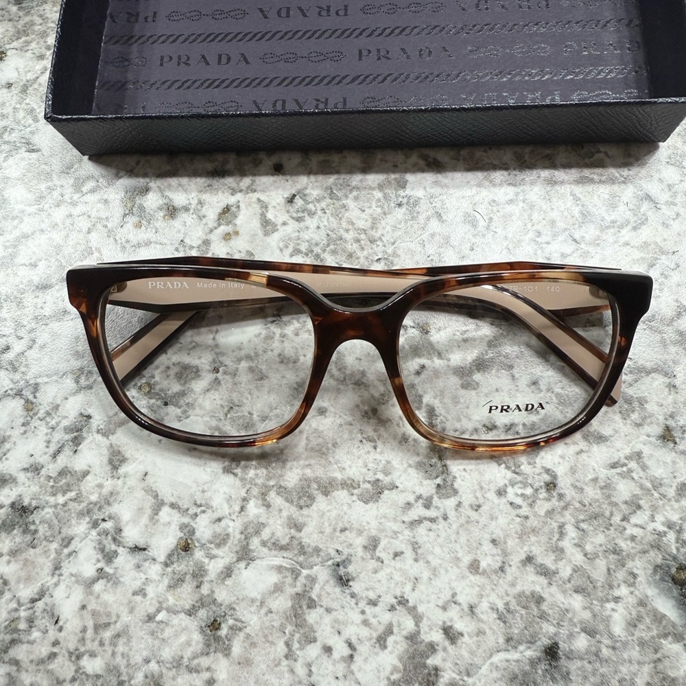 Prada Carmel Havana Glasses with Case